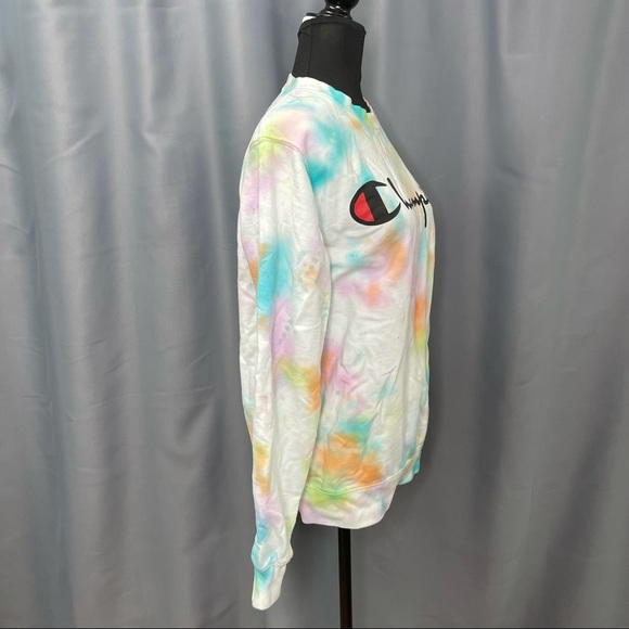 Champion - Tie dye crew neck sweater - Picture 3 of 5